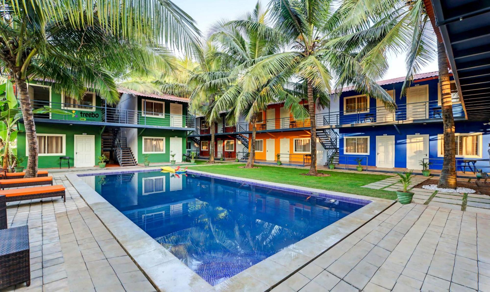 Treebo Morjim Banyan Resort Exterior foto